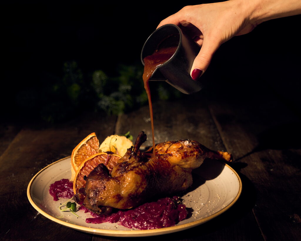 SG Winterkarte 25 Mains Halbe Grillente Chrome lukasbaumgrtel-Spreegold-027